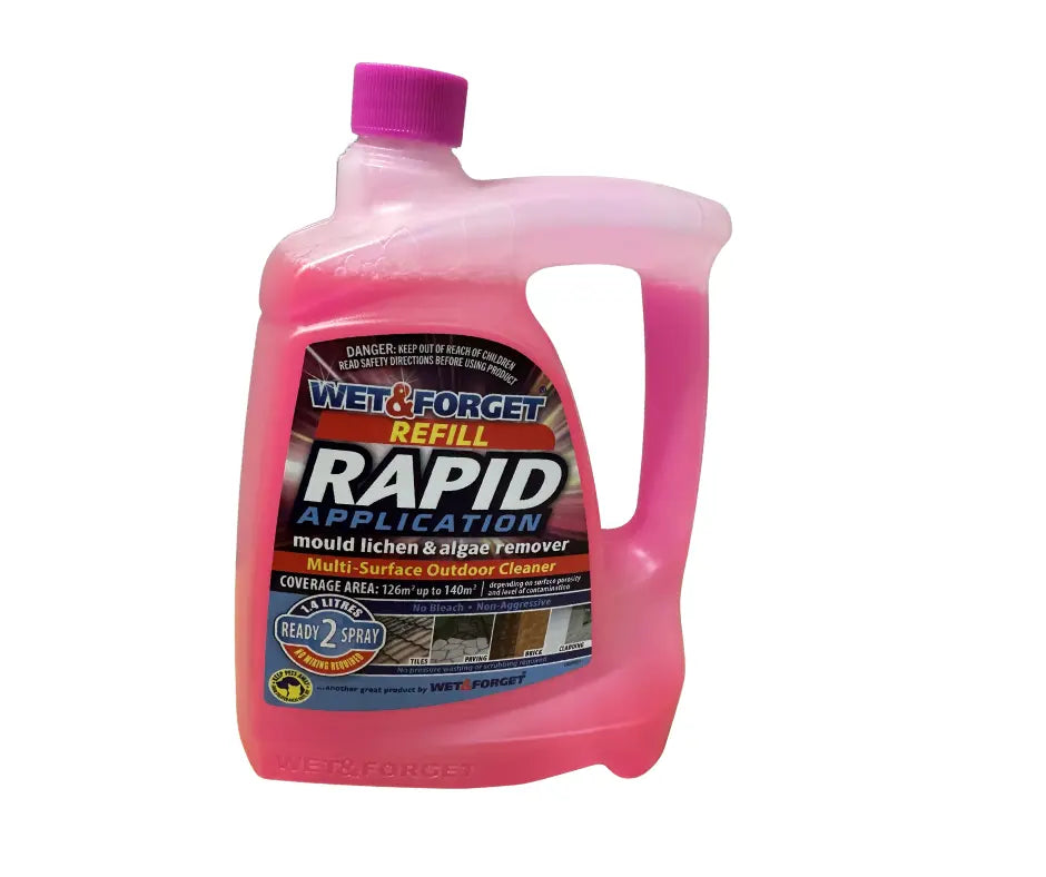 Wet & Forget Rapid Application Refill 1.4Ltr