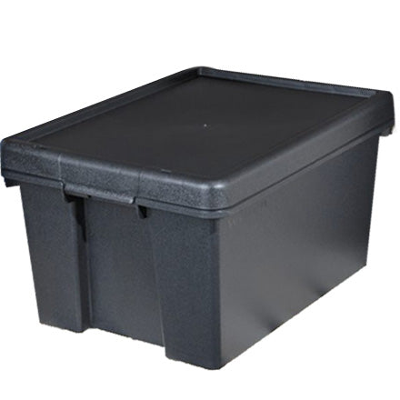 Wham Bam Heavy Duty Box & Lid-Black-Upcycled
