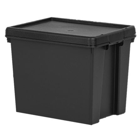 Wham Bam Heavy Duty Box & Lid-Black-Upcycled