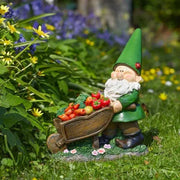 Wheelbarrow Wilf Garden Gnome Ornament