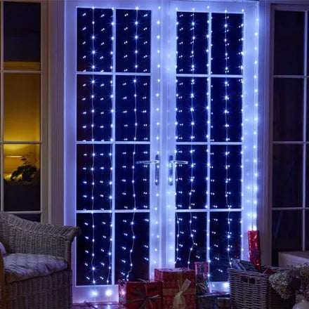 White Light Curtain Lights