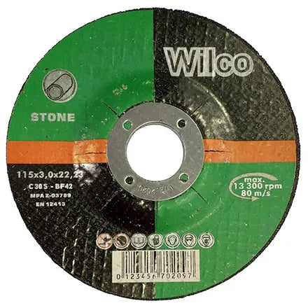 Wilco Stone Cutting Disc D/C 230 x 3 x 22.2 mm 