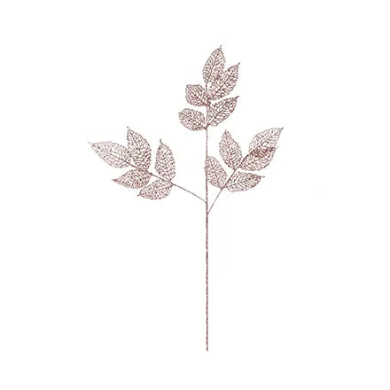 Rose Gold Leaf Stem 67cm