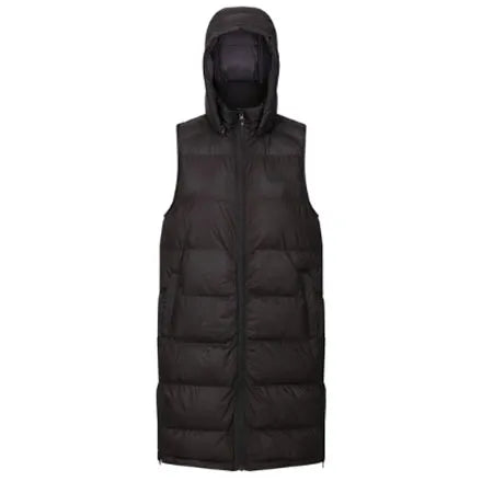Regatta Women's Ganella Baffled Longline Gilet Black
