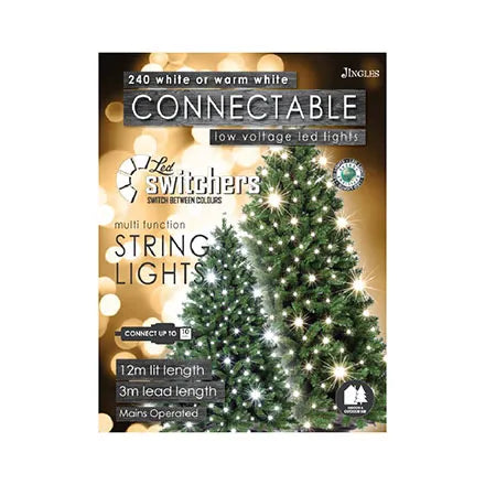 240L White or Warm White Switcher Connectable LED Lights