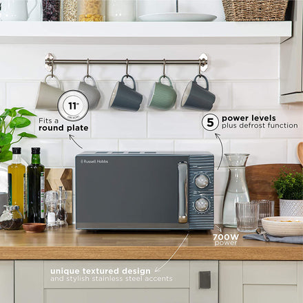 Russell Hobbs Inspire Microwave Grey RHM1731G