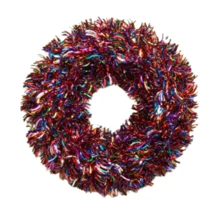 X-Bling! Tinsel Wreath - 45cm