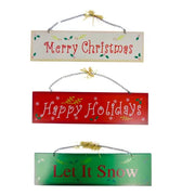 Christmas Wood Plaque
