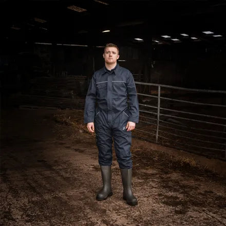 Xpert Core  Zip-Front Coverall Navy