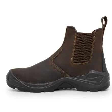 Xpert Defiant S3 Safety Dealer Boots Brown 11 UK (EU 46)