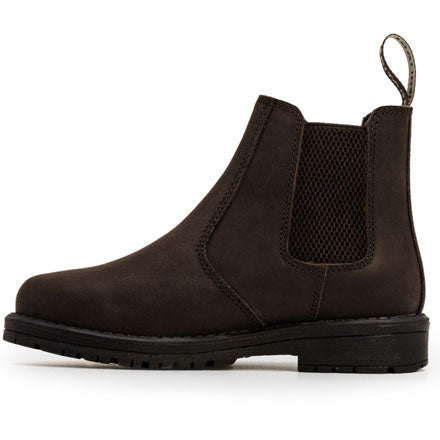 Xpert Heritage Wrangler Junior Dealer Boots Dk Brown