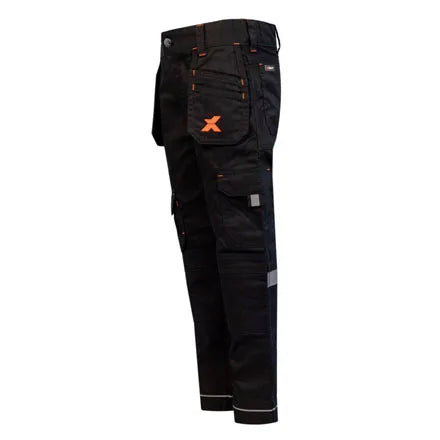 Xpert Pro Junior Stretch Work Trousers Black