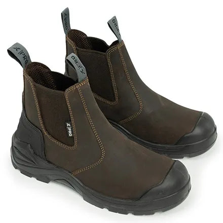Xpert Pro Hutton S3L Safety Dealer Boots Brown EU 48 / UK 13