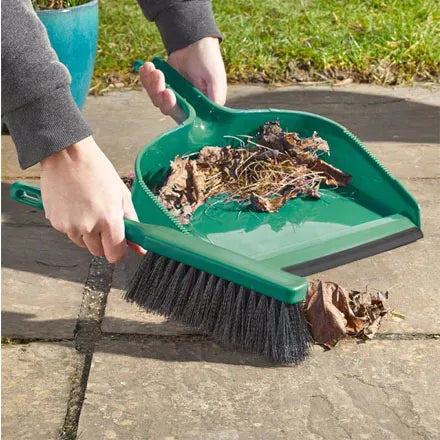 Yard Pan and Brush Set