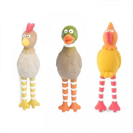 Zoon Latex Squawker Dog Toy
