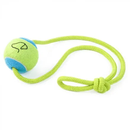 Zoon Pooch Tennis Ball on a Rope