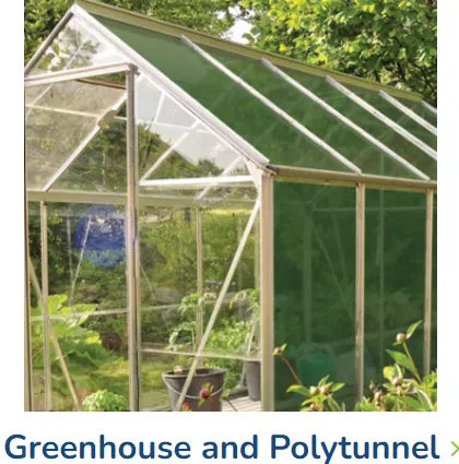 Greenhouse and poly tunnels