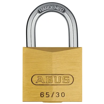 ABUS Compact Brass Padlock 65/30