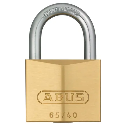 ABUS Compact Brass Padlock 65/40