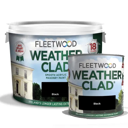 Fleetwood Weather Clad Black Exterior Paint