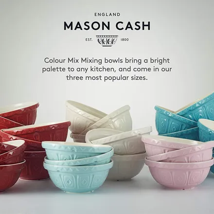 Mason Cash Colour Mix Bright Cream Mixing Bowl 26cm