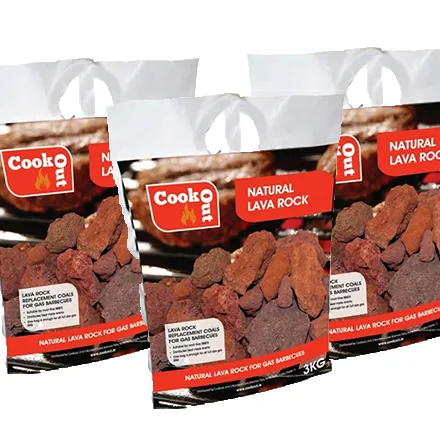 Cookout Lava Rock for BBQ 3Kg