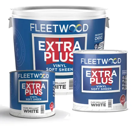 Fleetwood Extra Plus Soft Sheen White Paint