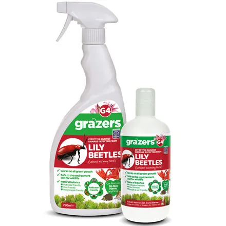 Grazers G4 Lily Beetle Spray & Concentrate