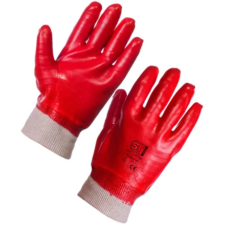 PVC Knitwrist Gloves
