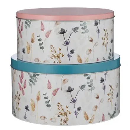 Meadow Set of Two Cake Tins