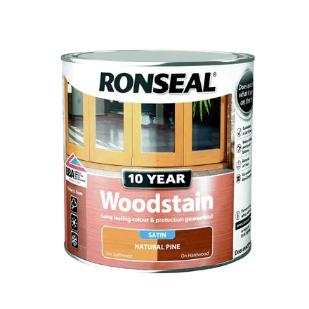 Ronseal 10 Year Woodstain Natural Pine Satin