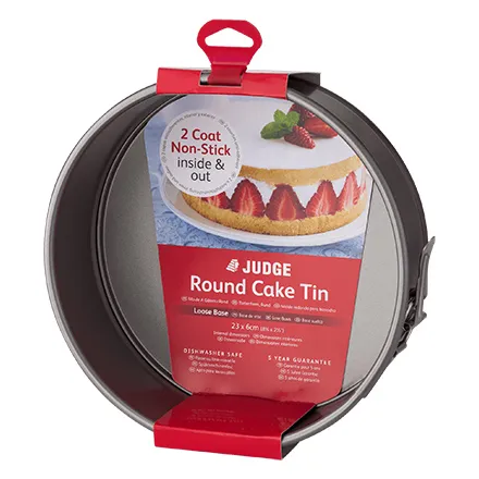 Judge Bakeware Non-Stick Round Tin Springform