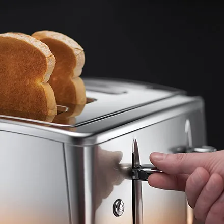 Russell Hobbs Eclipse Copper 4 Slice Toaster
