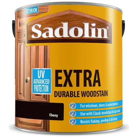 Sadolin Extra Woodstain Ebony