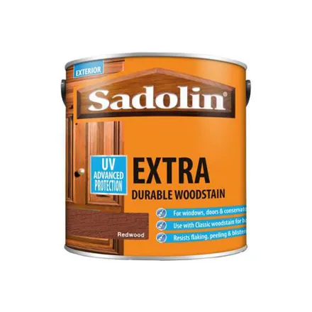 Sadolin Extra Woodstain Redwood