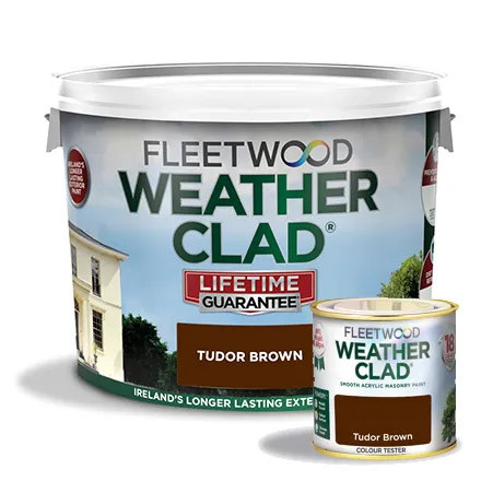 Fleetwood Weather Clad Tudor Brown Exterior Paint