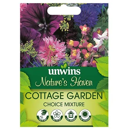 Unwins Nature's Haven Cottage Garden Choice Mixture Seeds