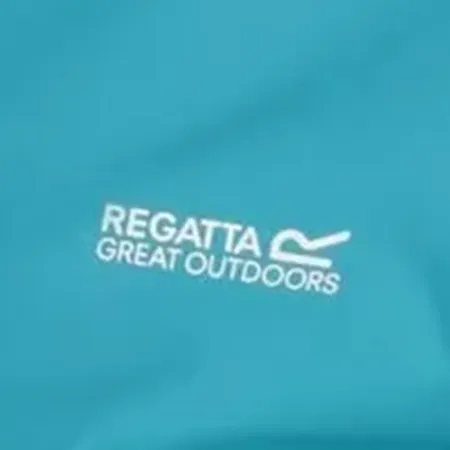 Regatta Volcanics VI Kids' Waterproof Jacket-Dragonfly-Pagoda Blue