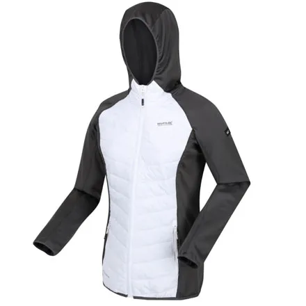 Regatta Andreson VIII Women's Hybrid Jacket White Seal Gray